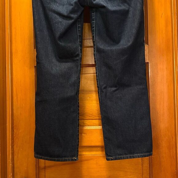 Lucky Brand Dark Wash Blue Janet Crop Straight Jeans Women’s 6 - 28 - Picture 5 of 9